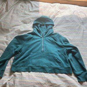 Lululemon Scuba oversized 1/2 zip hoodie